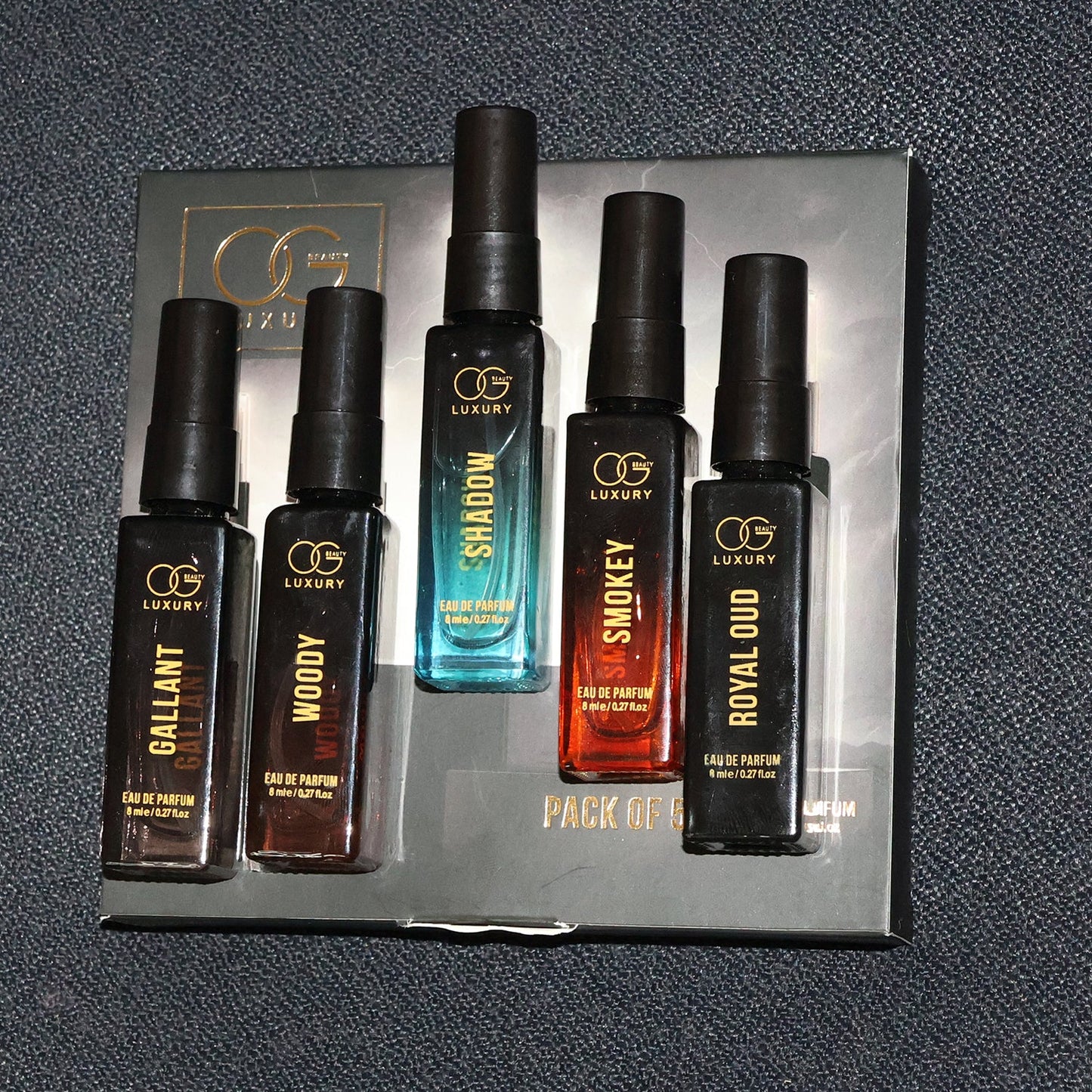OG Beauty Luxury Perfume Combo Pack (8 ML / 5 Pc)