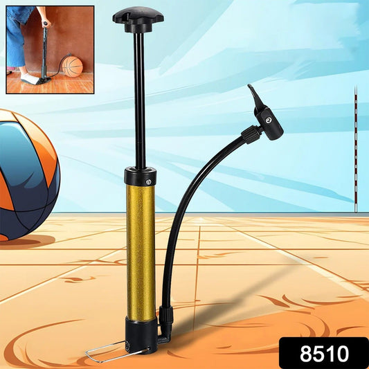 Mini Hand Air Pump – Portable Metal High-Pressure Inflator for Sports (1 Pc)