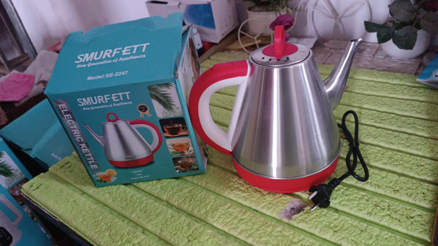 Steel Electric Kettle 1.5 Litre