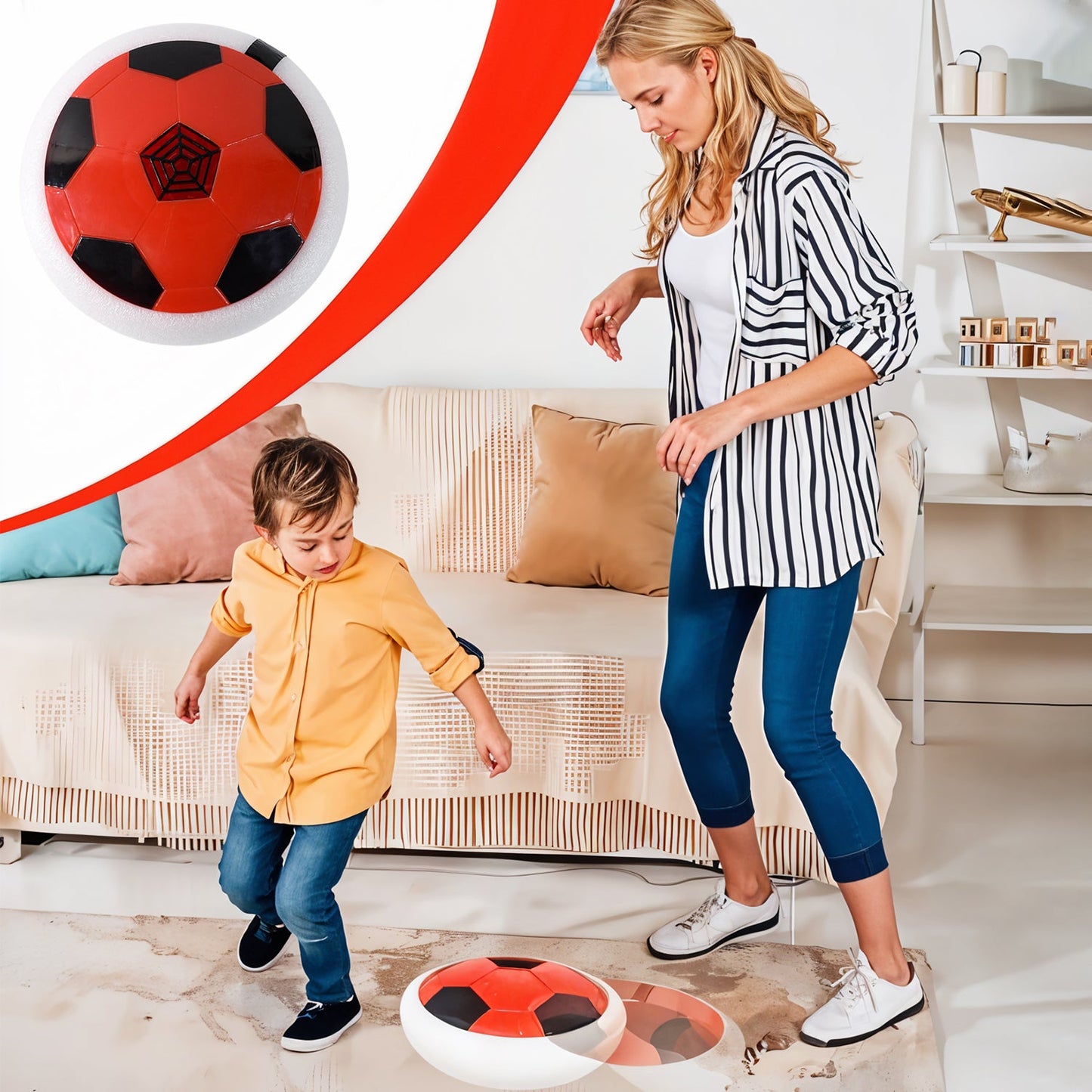 TTG Soft Kick Hover Ball