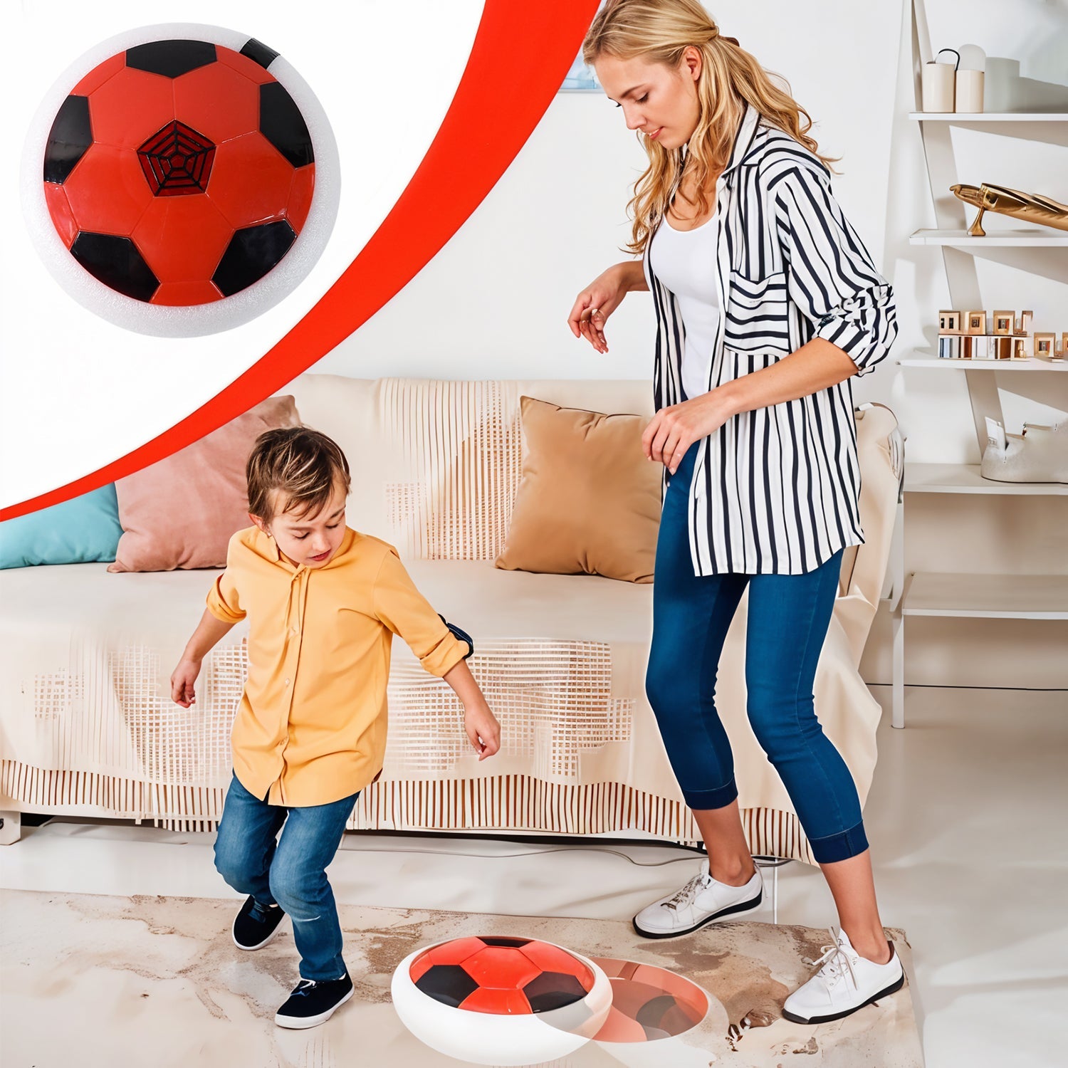 TTG Soft Kick Hover Ball