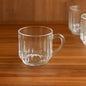 Unbreakable Transparent Plastic Tea Cups (Set of 6 Pc)