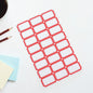Multipurpose Writable Blank Label Sticker Sheets (1 Sheet)