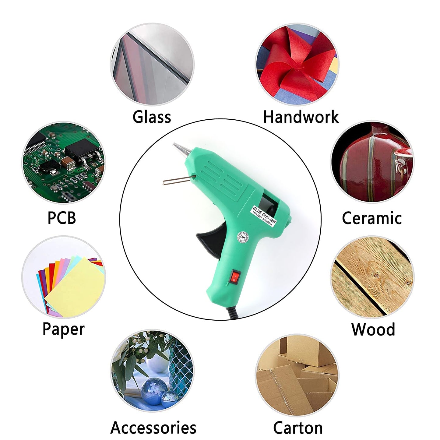 Glue Gun (60 watt)  gluegun, Hot Melt