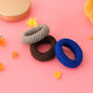 Tyre Shape Hair Rubber Bands Pack of 3 (Multicolour), Hair accessories