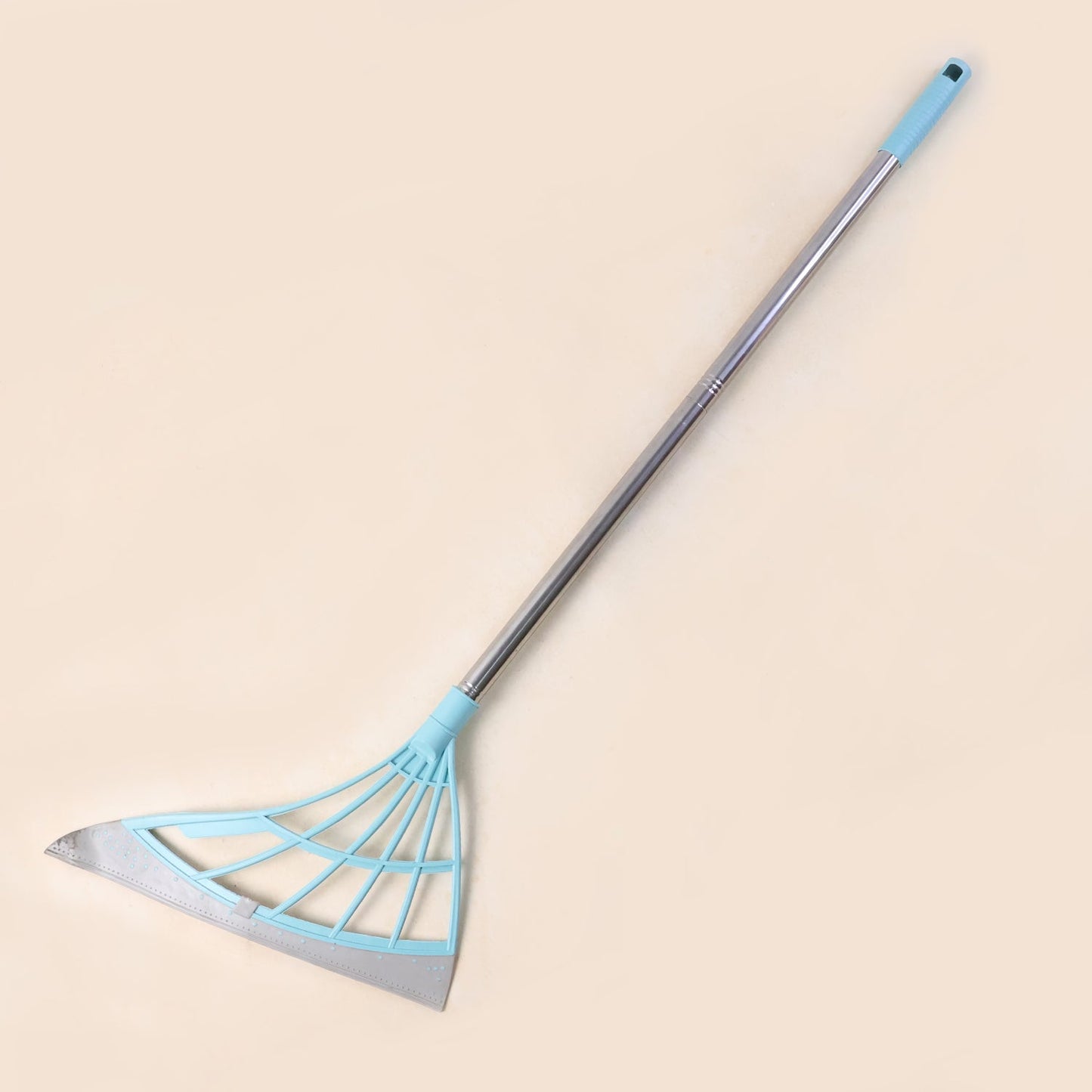Durable Eco-Friendly Broom with Scraper