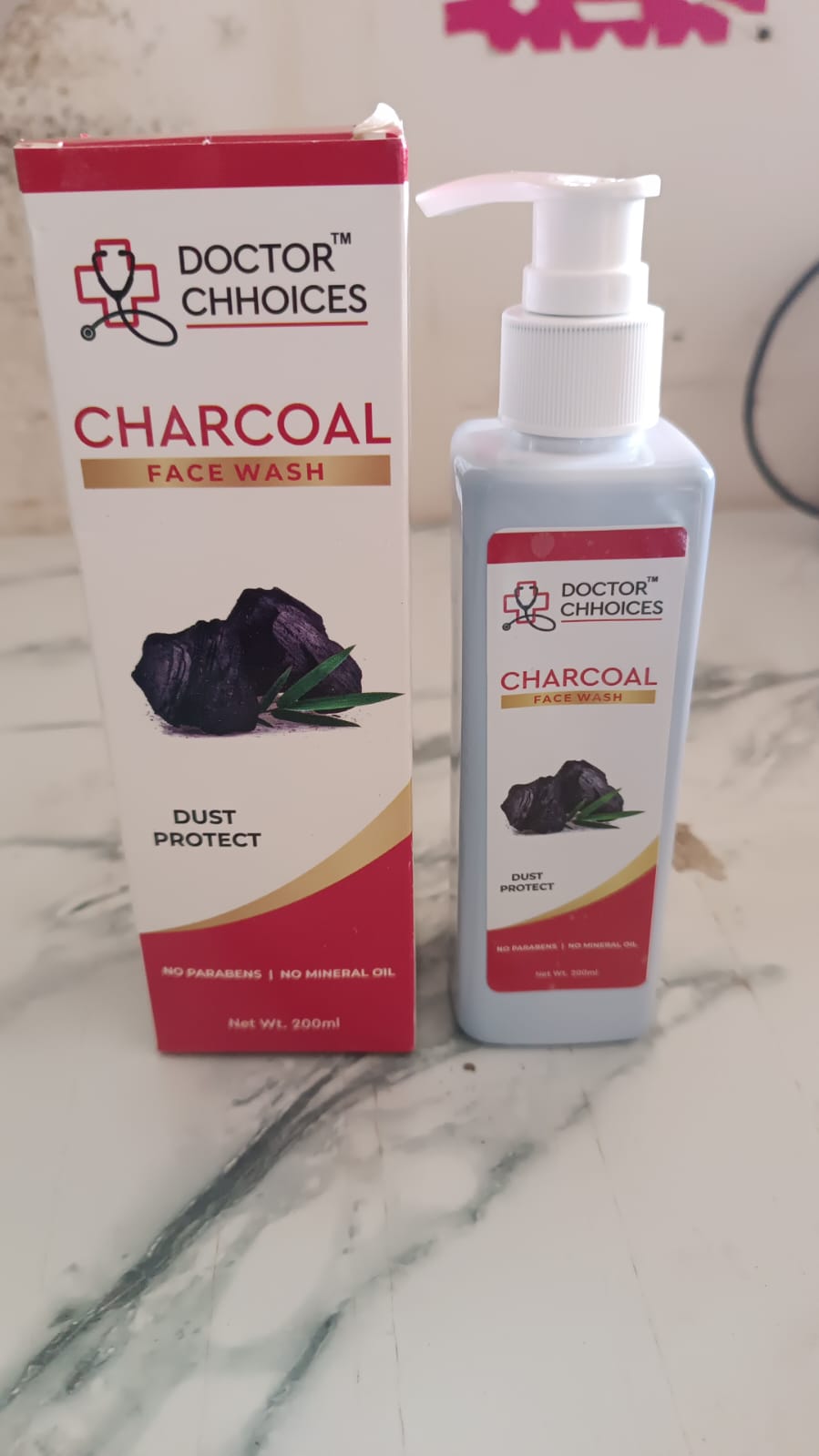 Doctor Chhoices / Choices Charcoal Face Wash – 200ml (1 Pc)