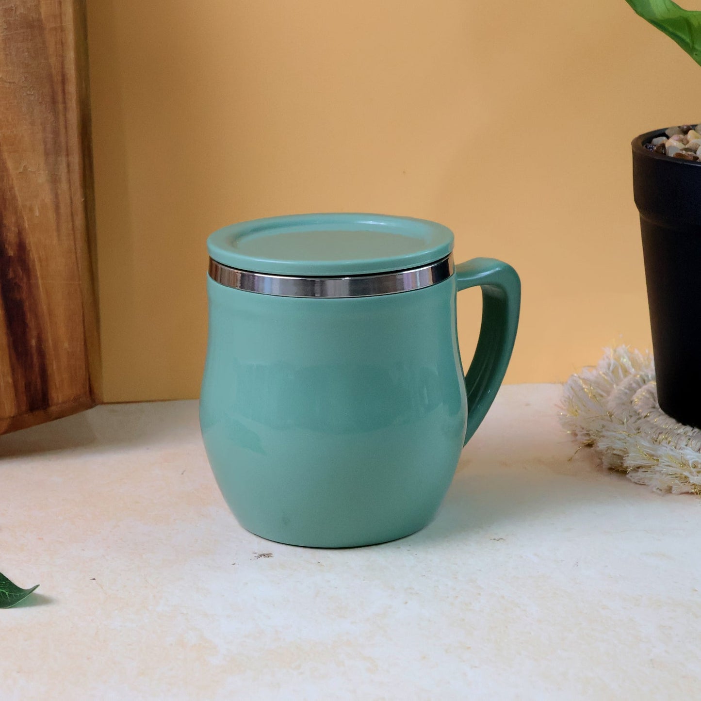 Apex Double-Wall Desk Mug - (200ML / 1 Pc)