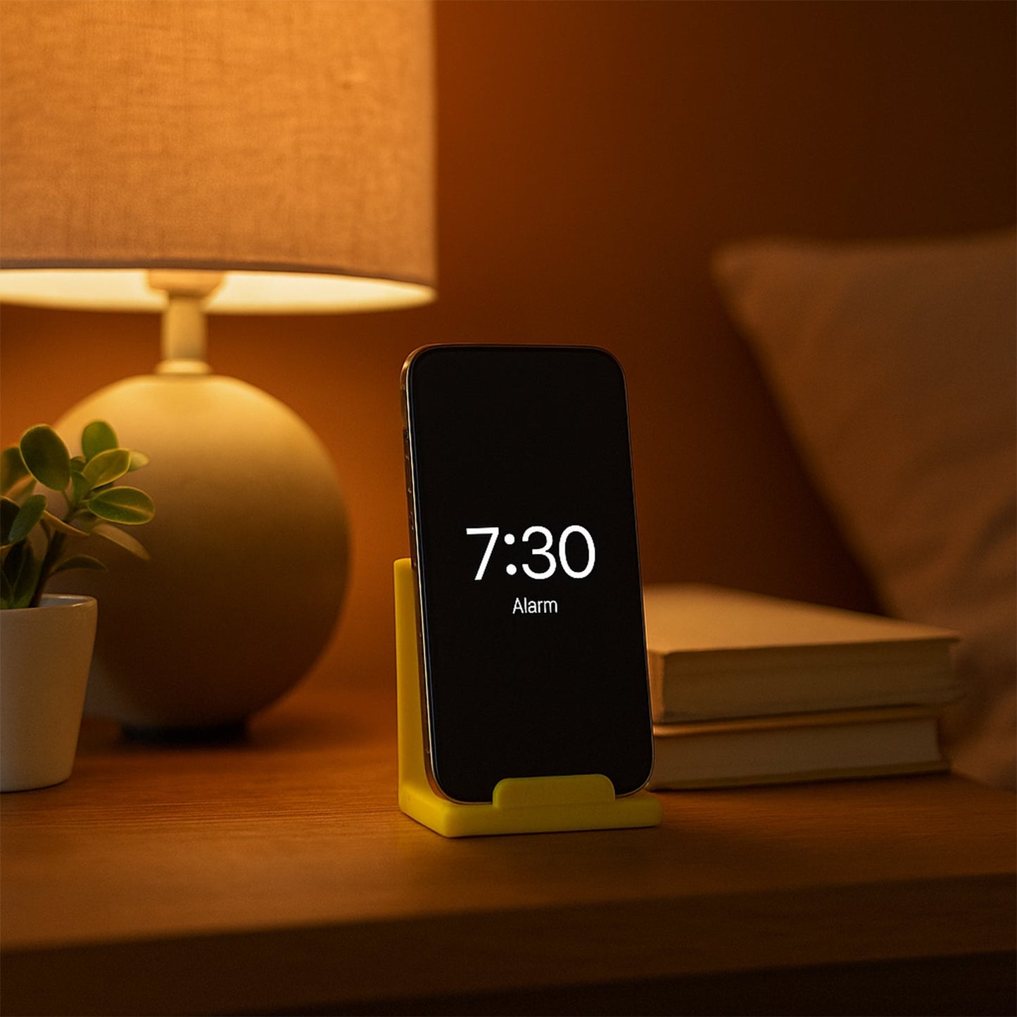 Adjustable Foldable Plastic Mobile Phone Stand (1 Pc / Mix Color)